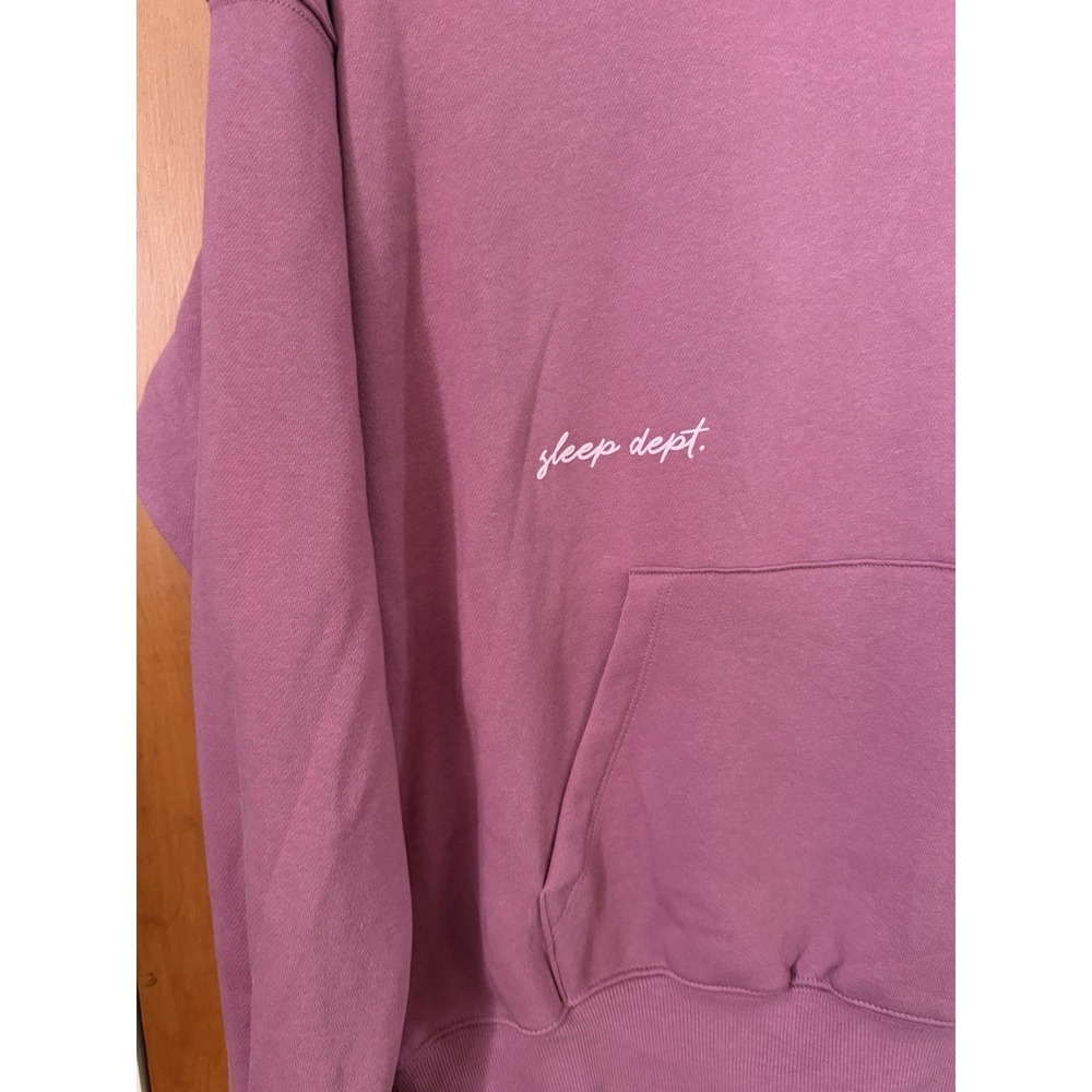 Women's Wild Fable Pink Mauve Comfy Club Oversized Hoodie Size XL NWT - Picture 4 of 6